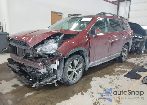 2019 Subaru Ascent Premium z USA, uszkodzony, nr VIN 4S4WMABD4K3473899